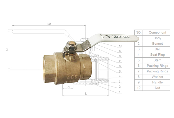 LEAD FREE BRASS BALL VALVES Ningbo Yinzhou Plumbing Hardware Co Ltd