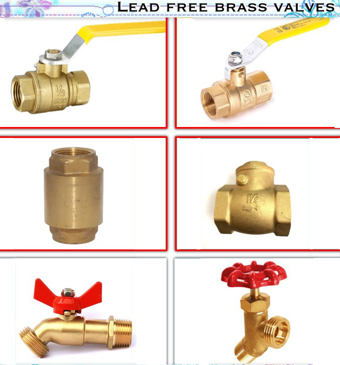 Clapet anti-retour pivotant en laiton sans plomb 200 Wog